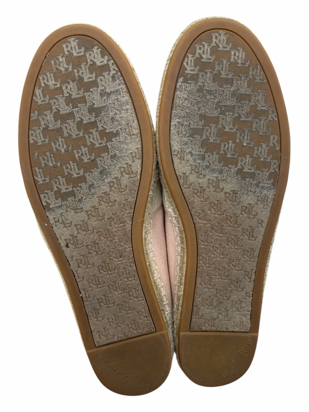 Lauren Ralph Lauren Caylee Pale Pink Espadrille Flats